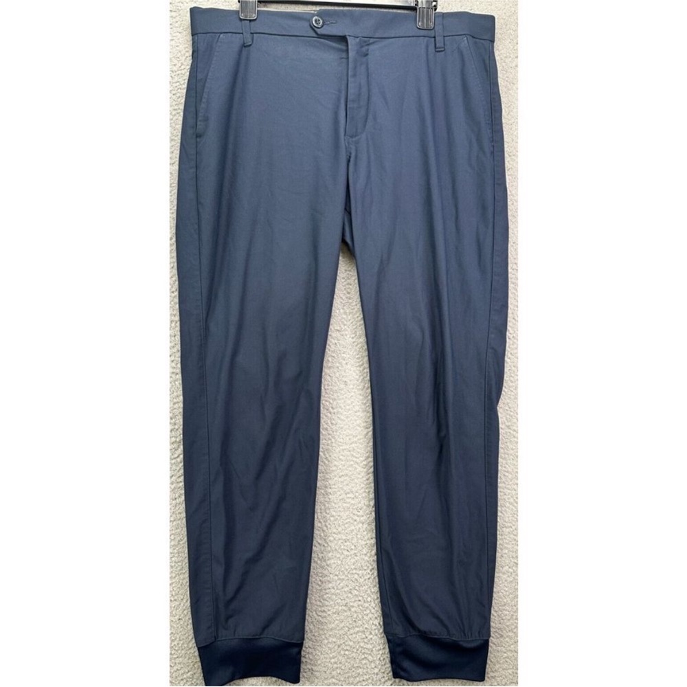 Tailor Vintage Pants Mens 36 New Canaan Navy Luxe Performance Jogger Slim Fit‎